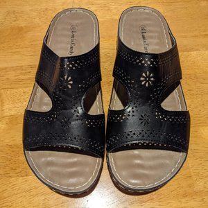Louis Cardy Women's black sandals